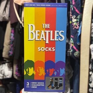 The Beatles Colorful Crew Socks Set